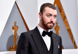 HOLLYWOOD, CA - FEBRUARY 28: Singer Sam Smith attends the 88th Annual Academy Awards at Hollywood & Highland Center on February 28, 2016 in Hollywood, California. (Photo by Kevork Djansezian/Getty Images)