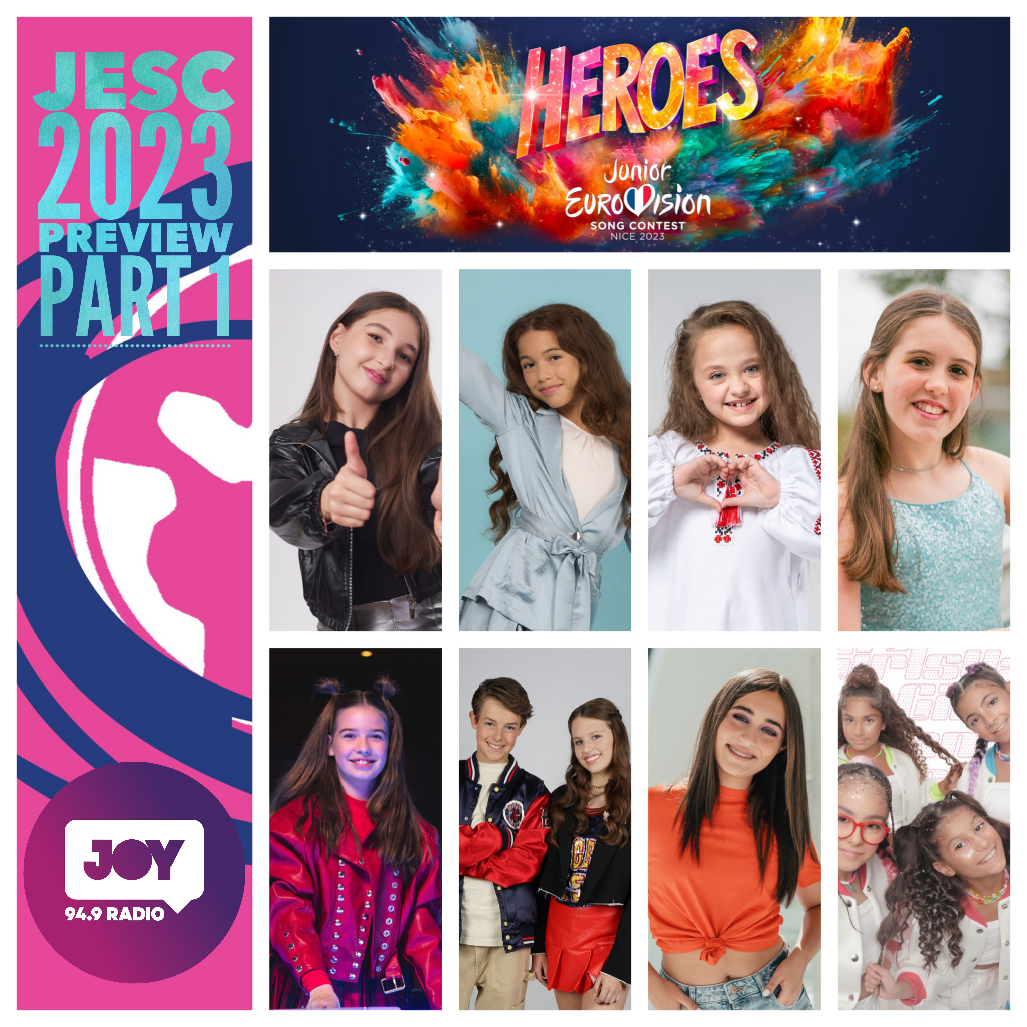 Three hundred and thirty-four – Junior Eurovision Song Contest 2023 Preview (Part 1)