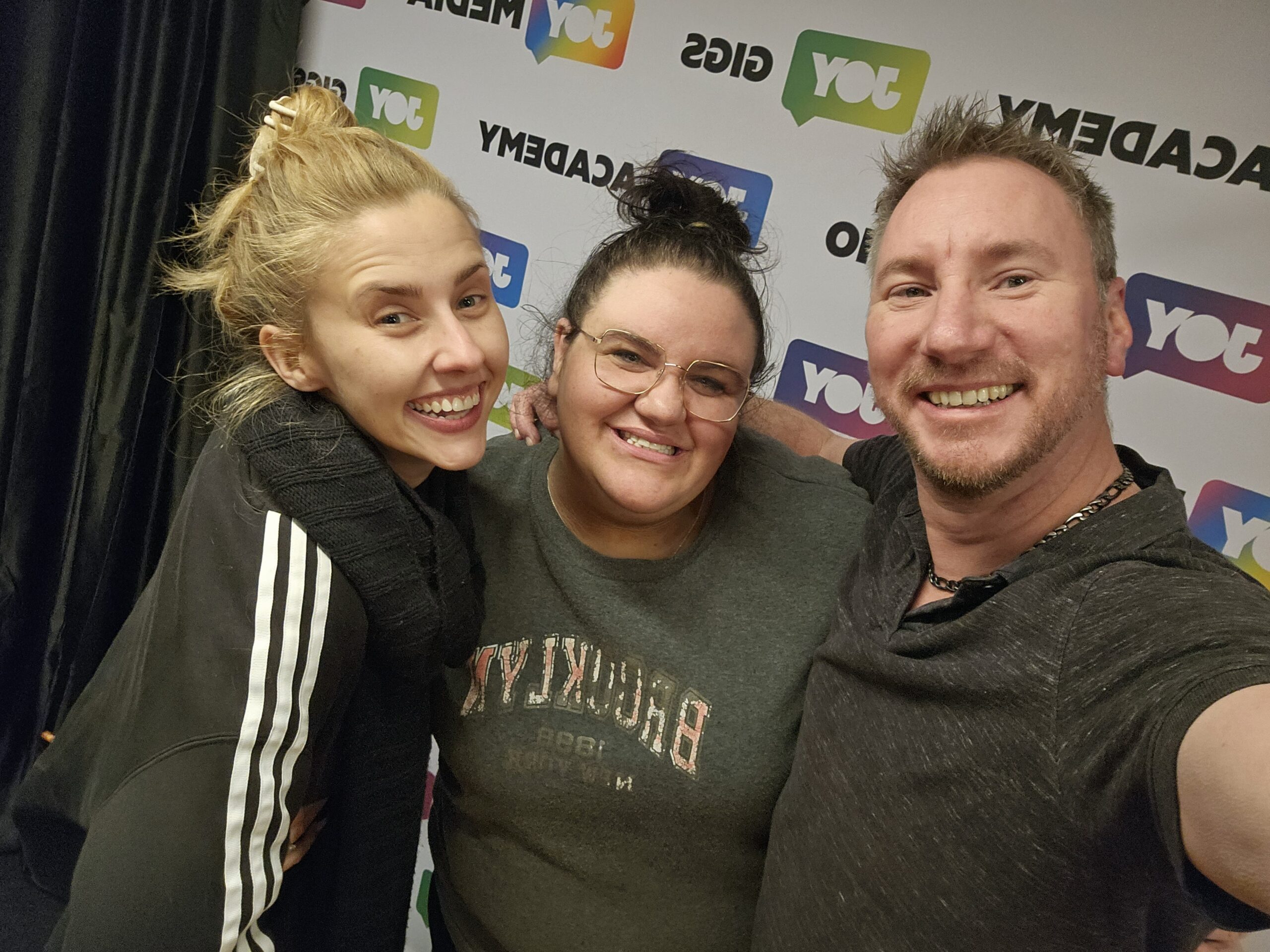 Huck Hastings and Emily Jane Conidi