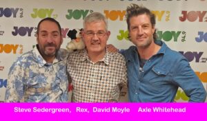 Axle Whitehead and Steve Sedergreen visit the Bent Notes Studio at JOY 94.9