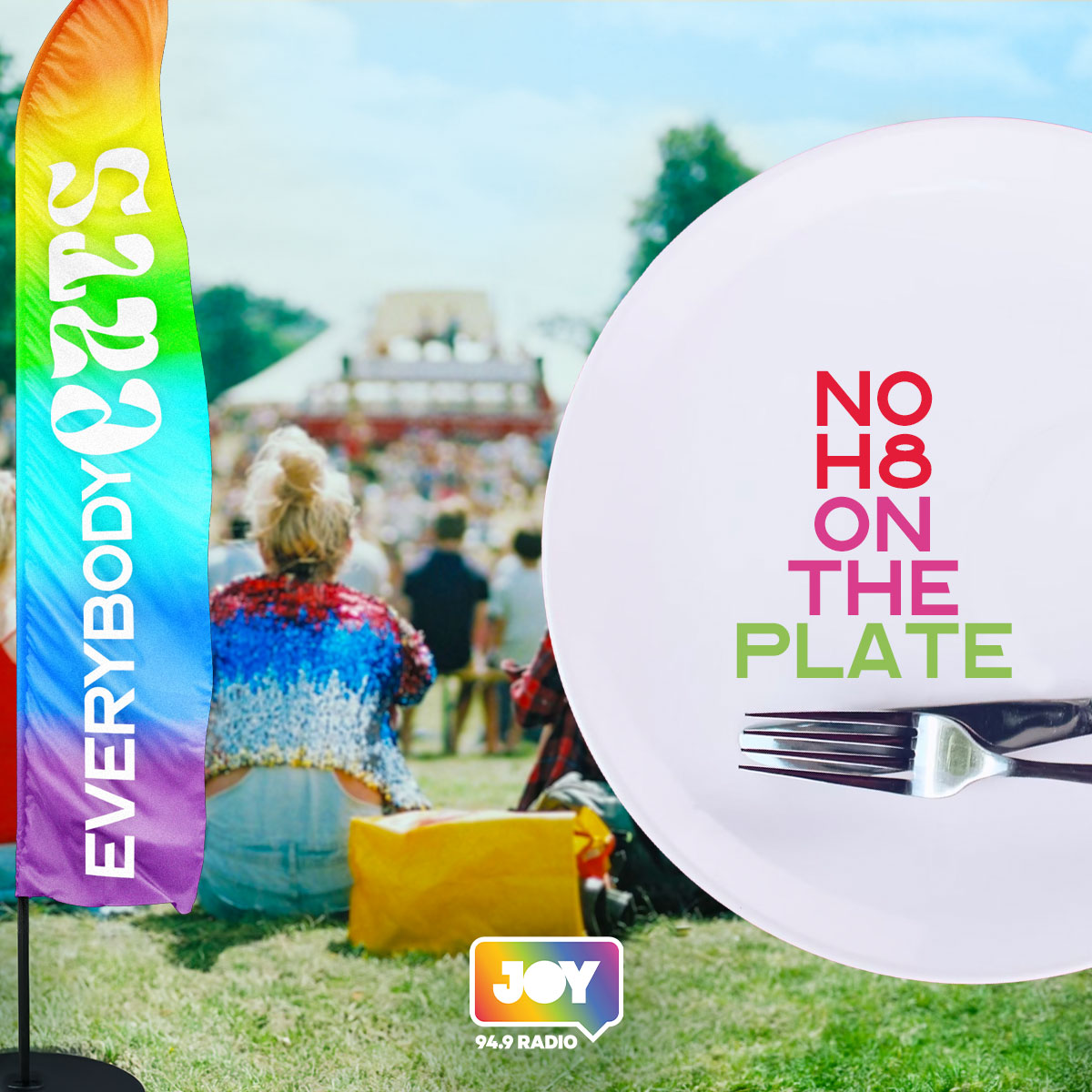 Thriving during festival season + NOH8 on the PLATE!