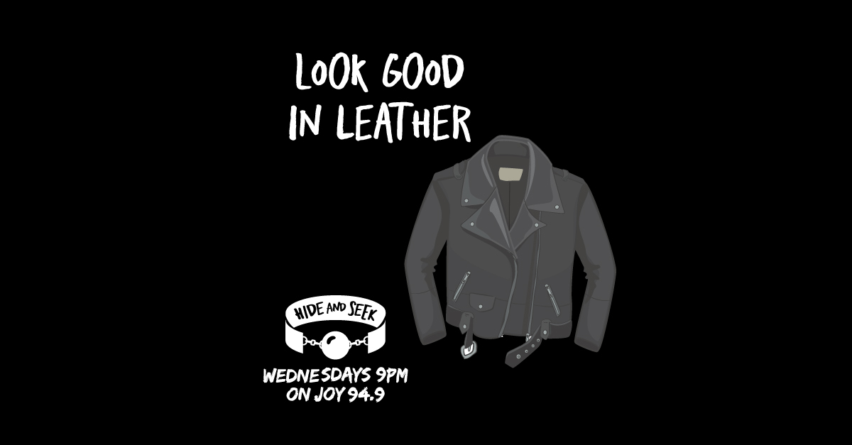 18. “Look Good In Leather” – Leather