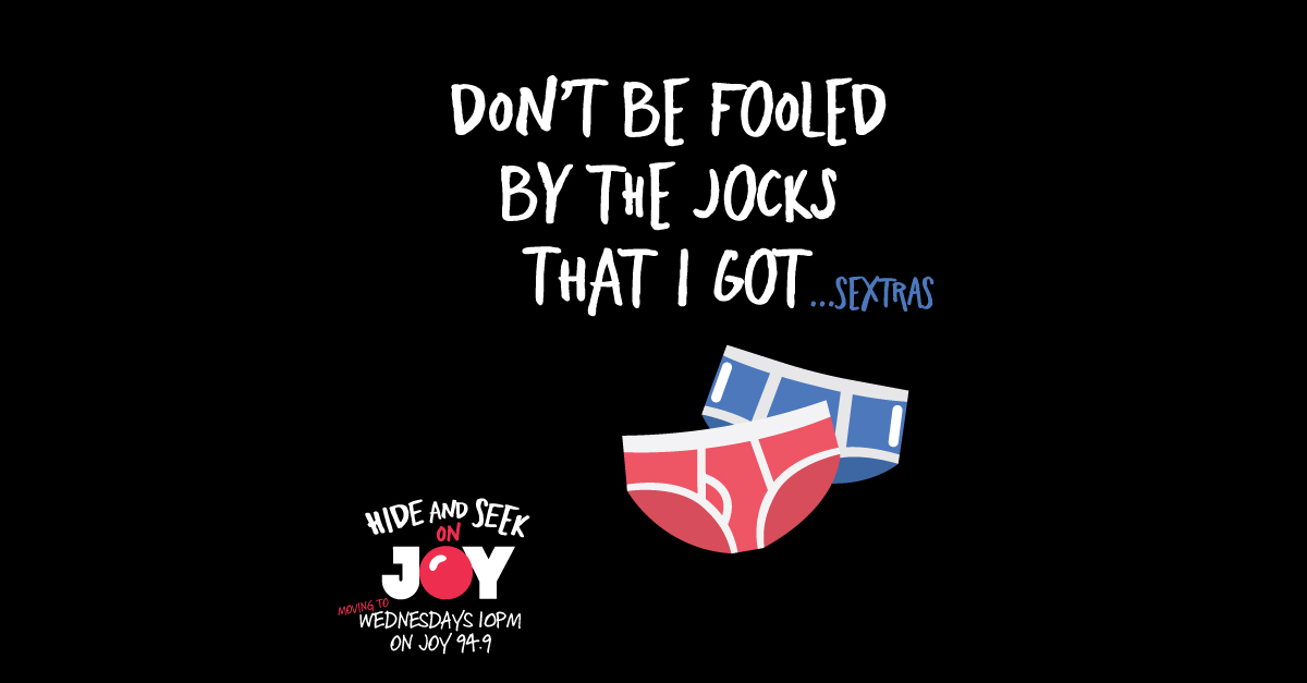 48. SEXTRAS “Don’t Be Fooled By The Jocks That I Got” – Underwear