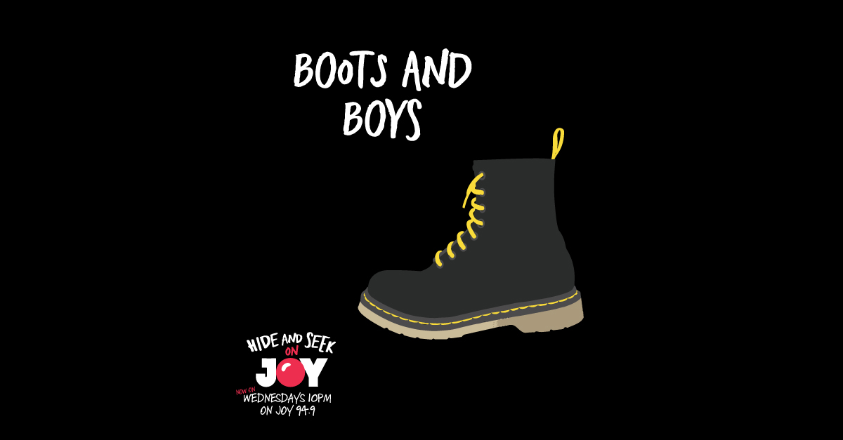 60. “Boots and Boys” – Boots and Feet Fetish