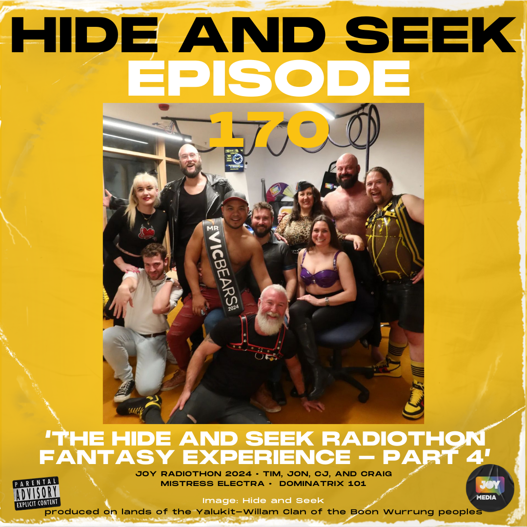Ep 170 – The Hide and Seek Radiothon Fantasy Experience Movie – Part 4 – Calm and Electra