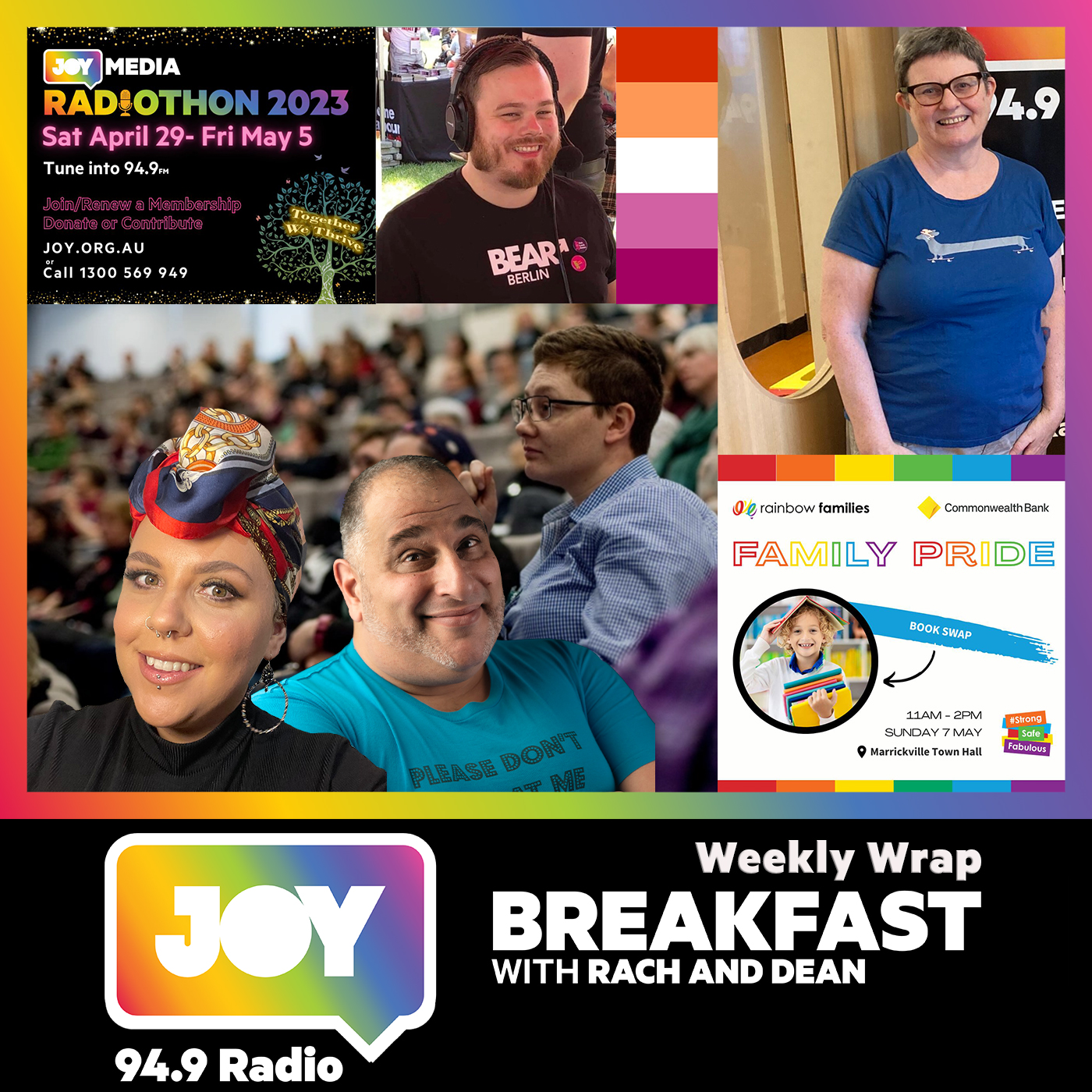 What’s a group of Lesbians? Radiothon Ready? Rainbow Families & more – Weekly Wrap