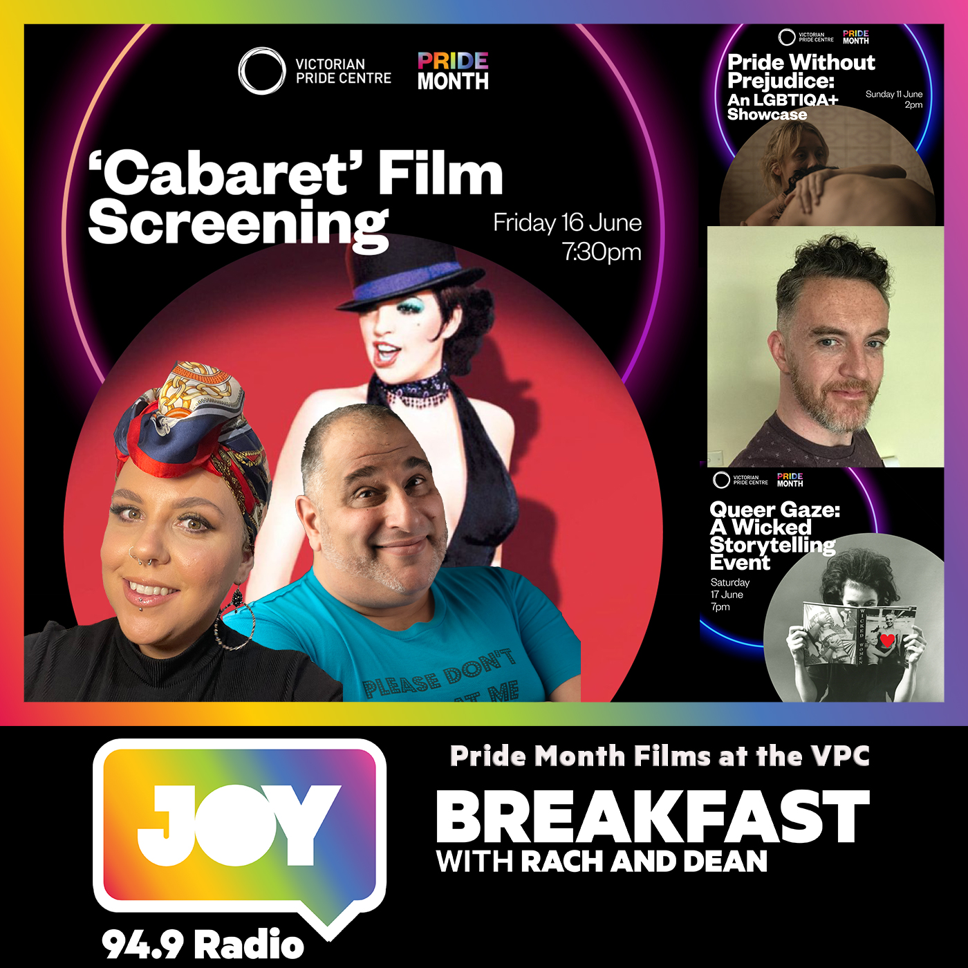 Pride Month movies at the Victorian Pride Centre