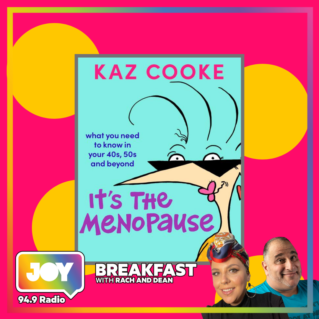 Let’s talk the Menopause with Kaz Cooke