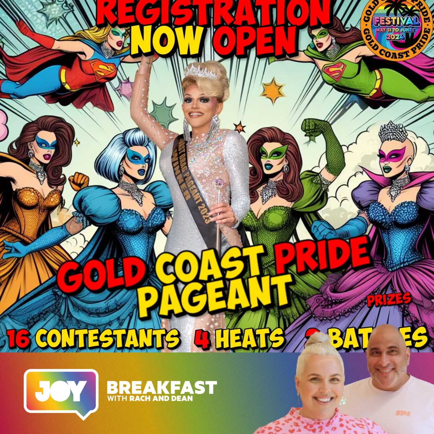 Got what it takes to win Gold Coast Pride’s Drag Pageant?