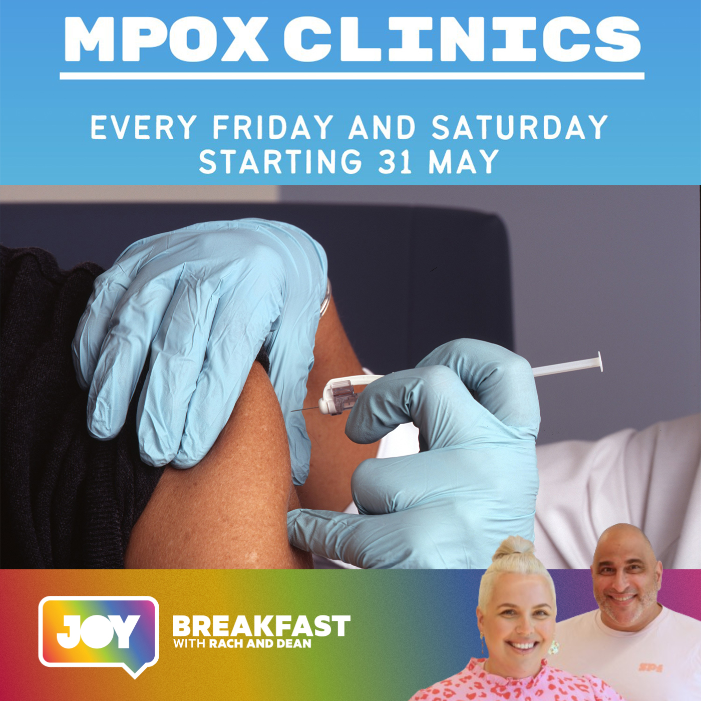 MPox Vaccination clinics return weekly