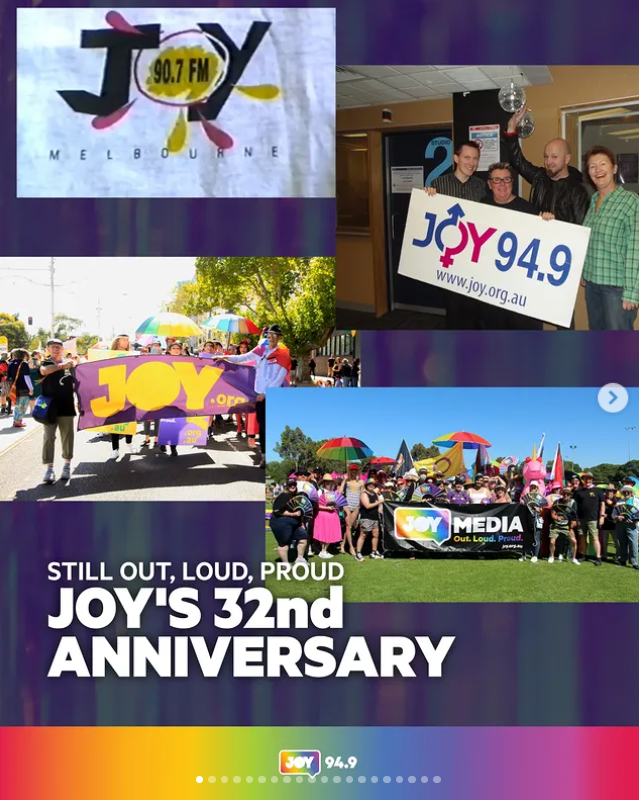 JOY’s 32nd Anniversary December 1st
