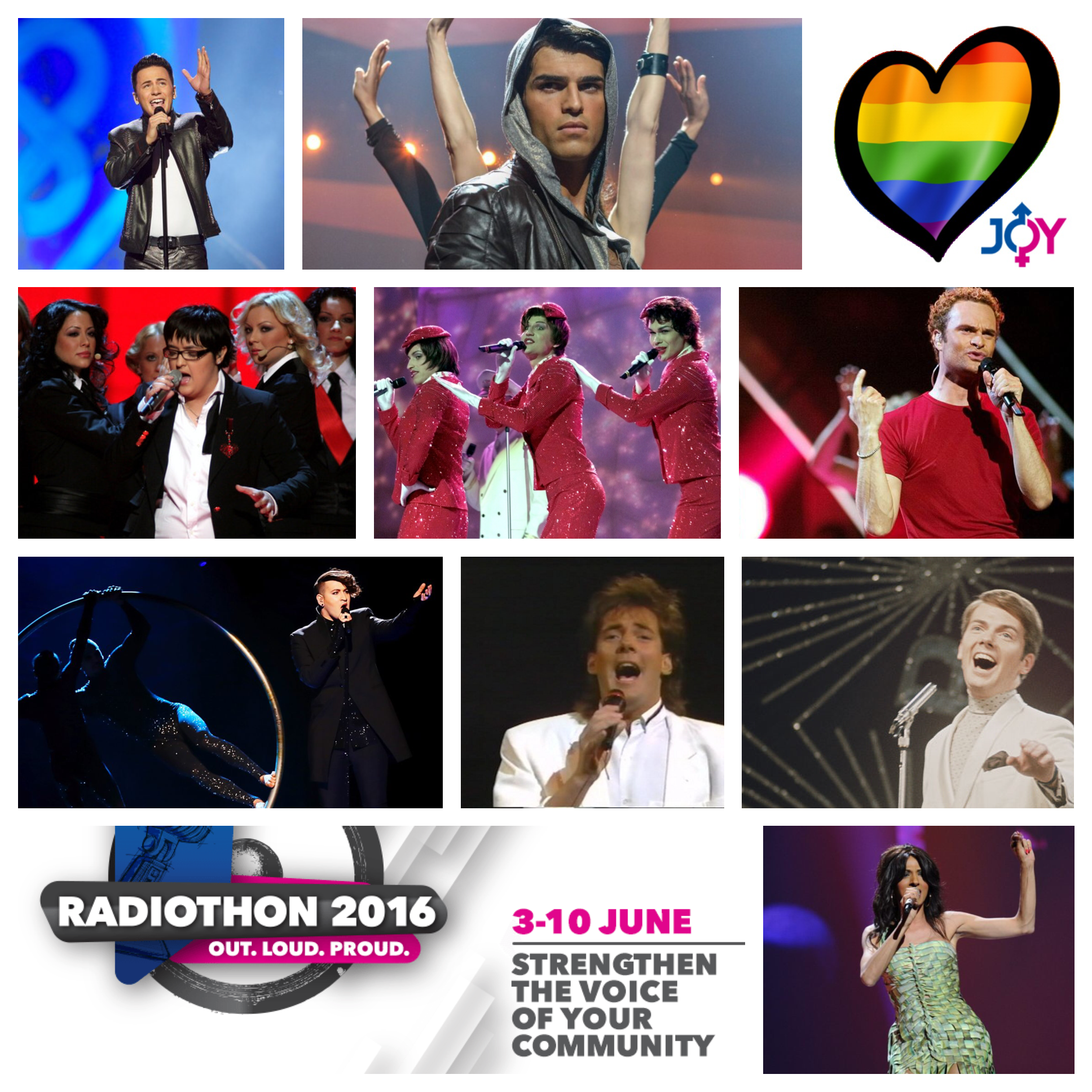 When Eurovision is OUT, LOUD and PROUD!