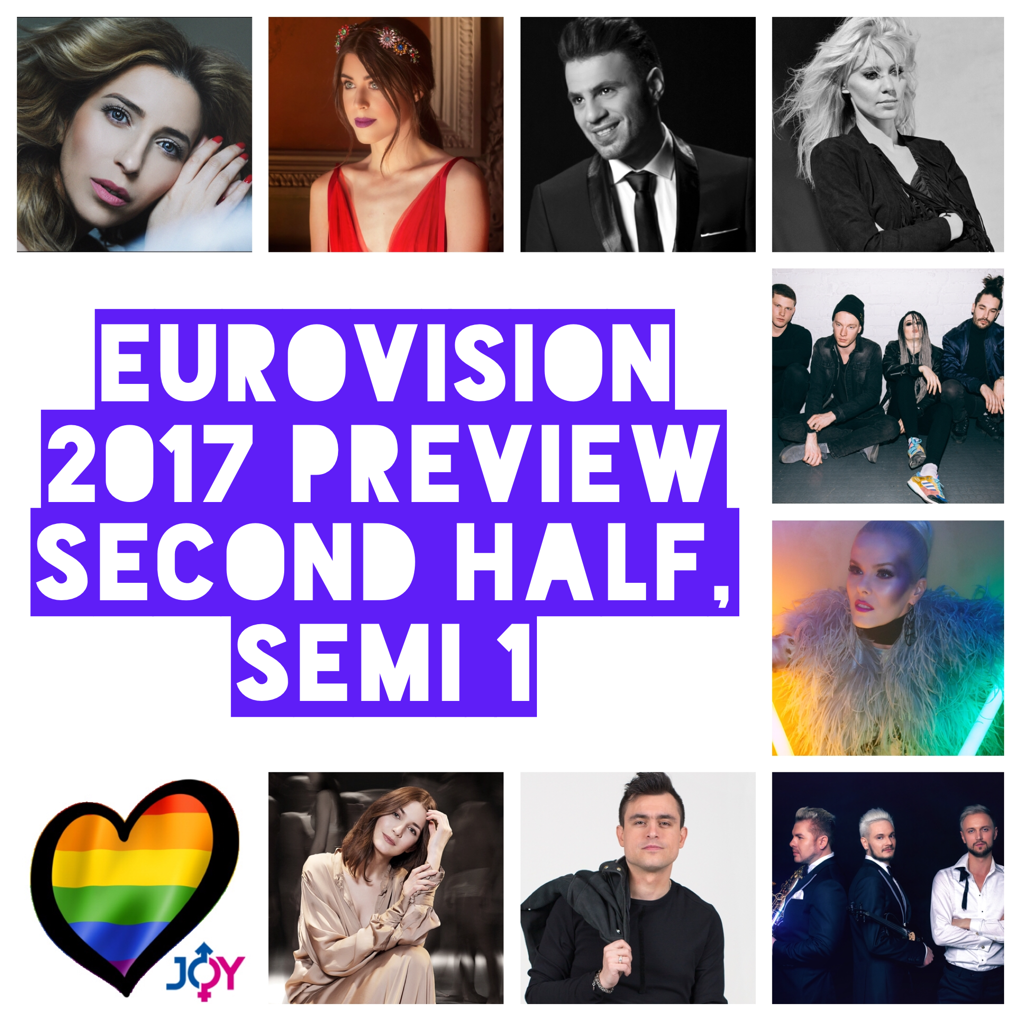 Epic Paper Love: Eurovision 2017 Preview – Second Half of Semi 1