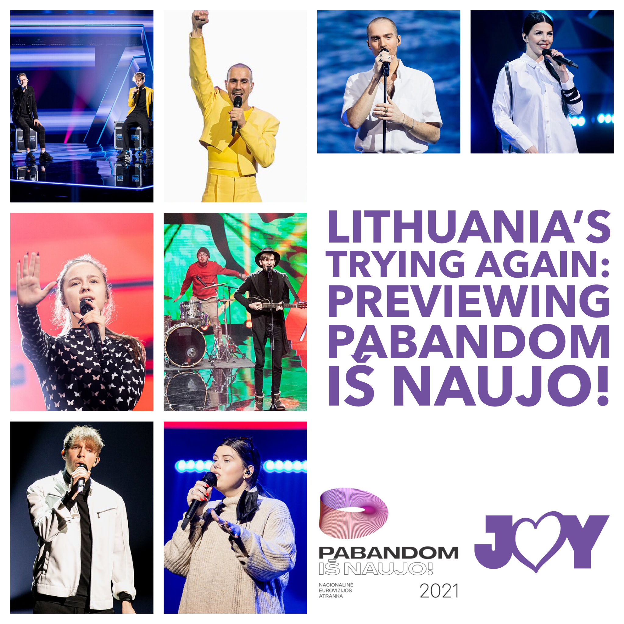 🇱🇹 Lithuania’s trying again: Previewing Pabandom iš Naujo! 2021