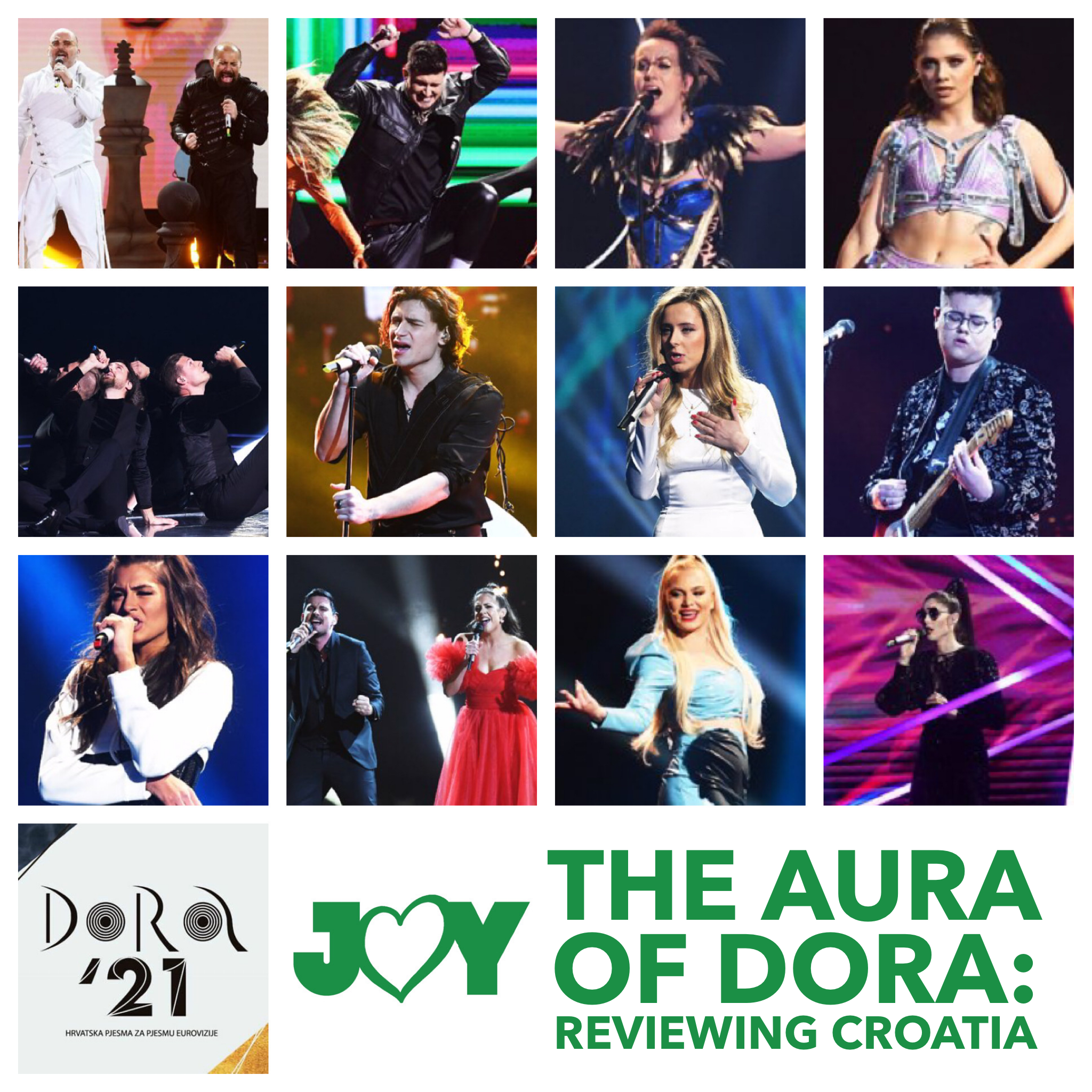🇭🇷 The Croatian pop aura: Reviewing Dora 2021
