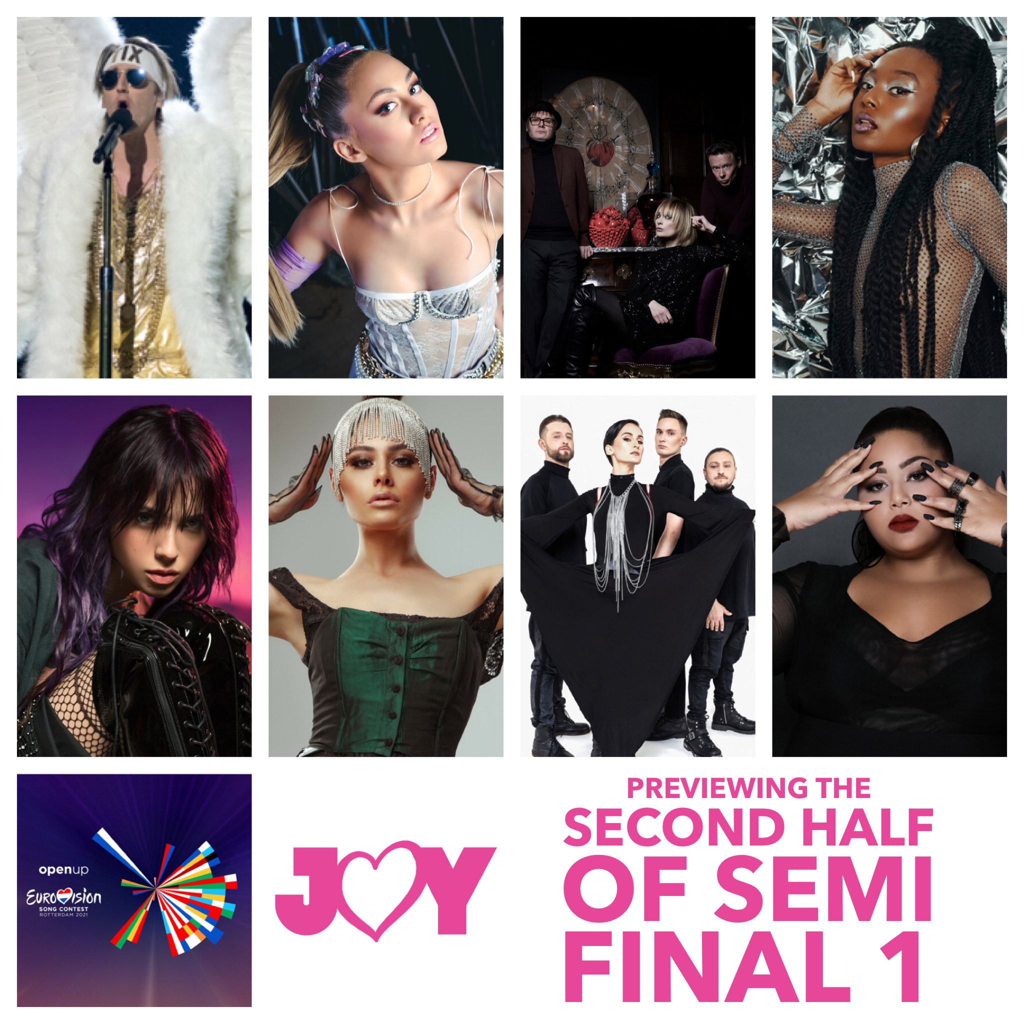 #OpenUp: Previewing the second half of Eurovision 2021 Semi Final 1