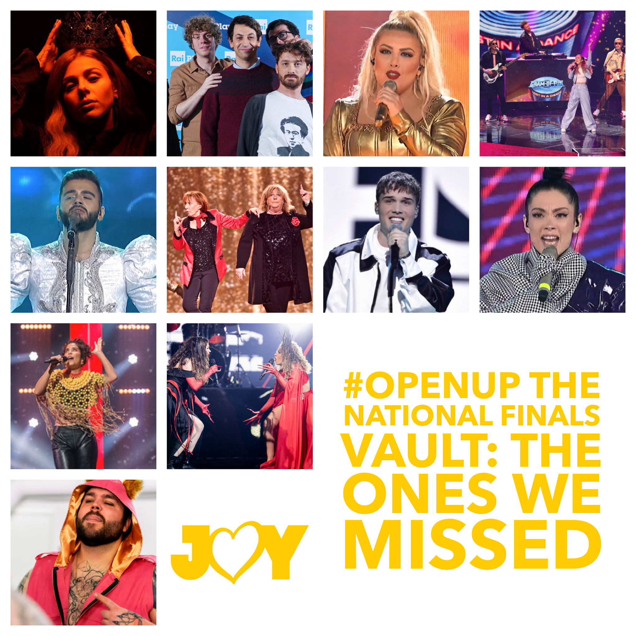 #OpenUp the 2021 Eurovision National Finals Vault: The ones we missed