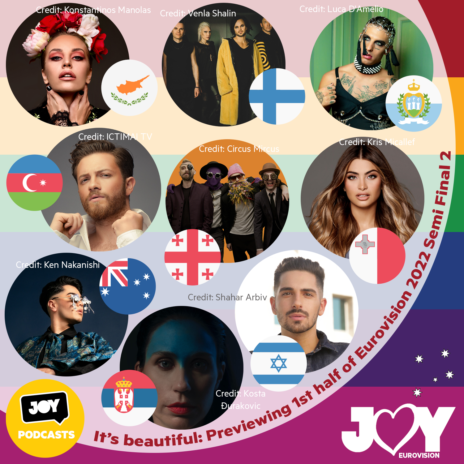 It’s beautiful: Previewing the first half of Eurovision 2022 Semi Final 2