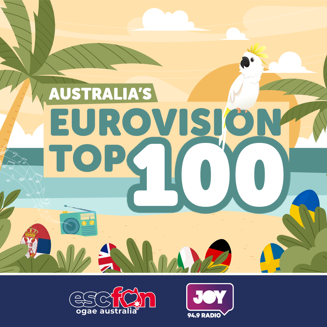 Australia’s Eurovision Top 100 is back for 2023!