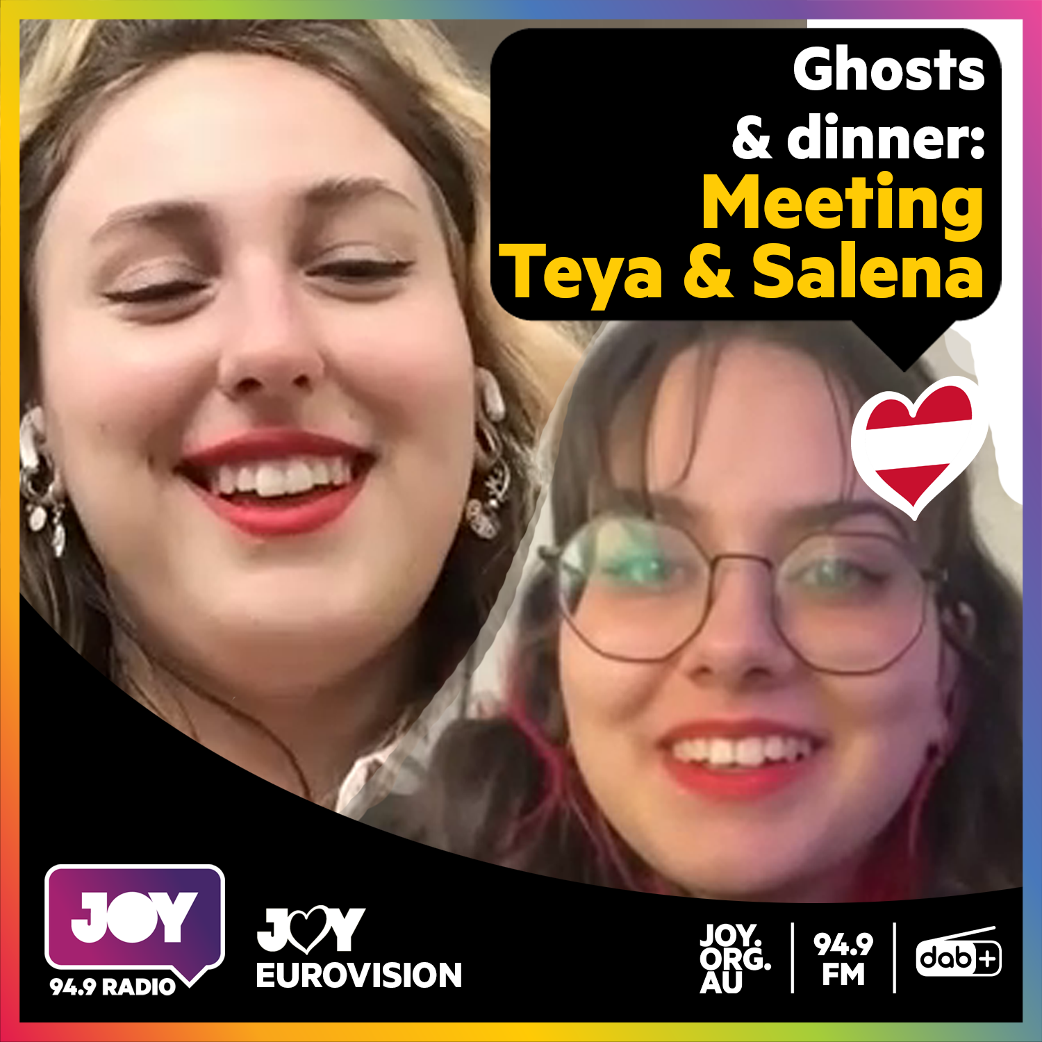 🇦🇹 Ghosts and dinner: Meeting Teya and Salena