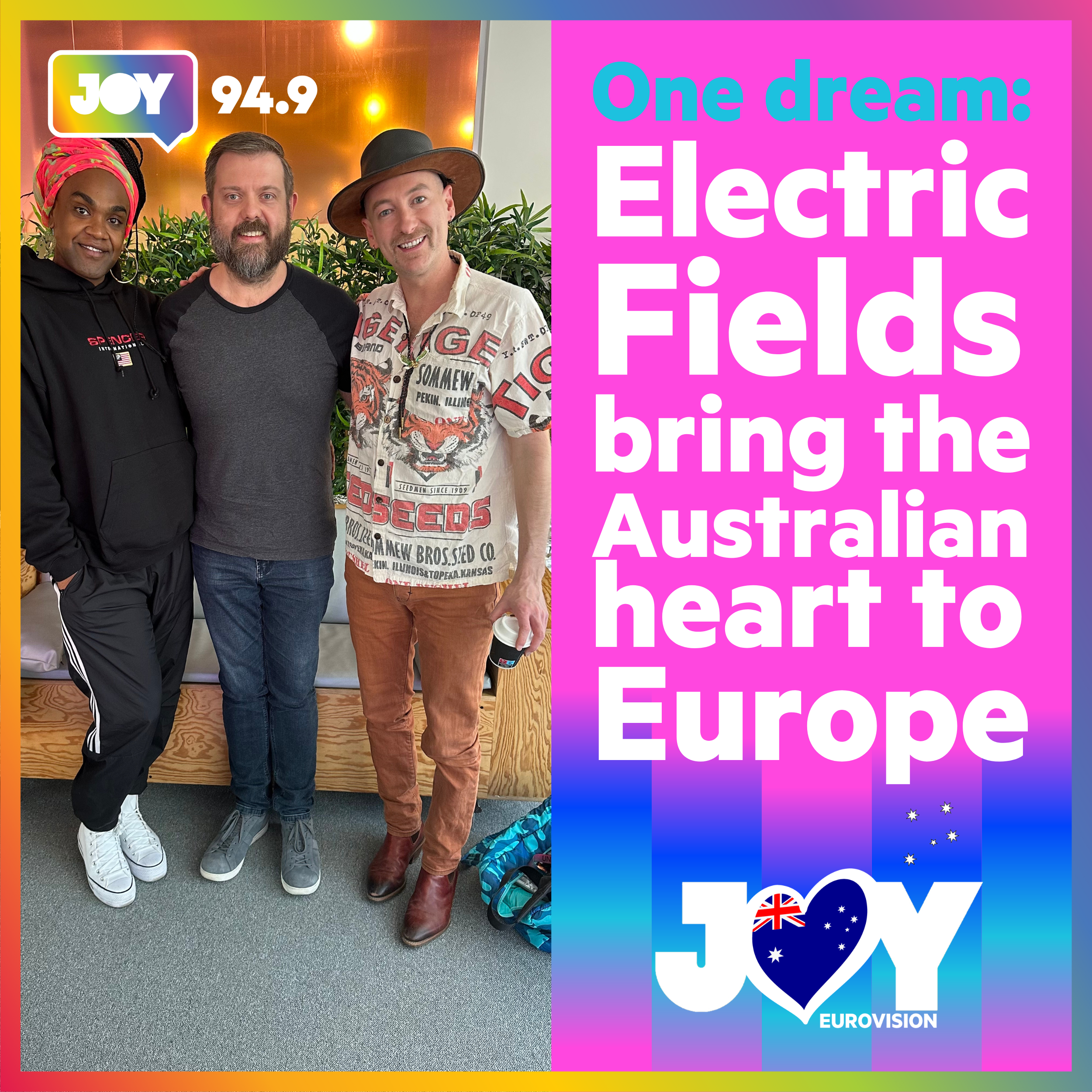 🇦🇺 One dream: Electric Fields bring the Australian heart to Europe