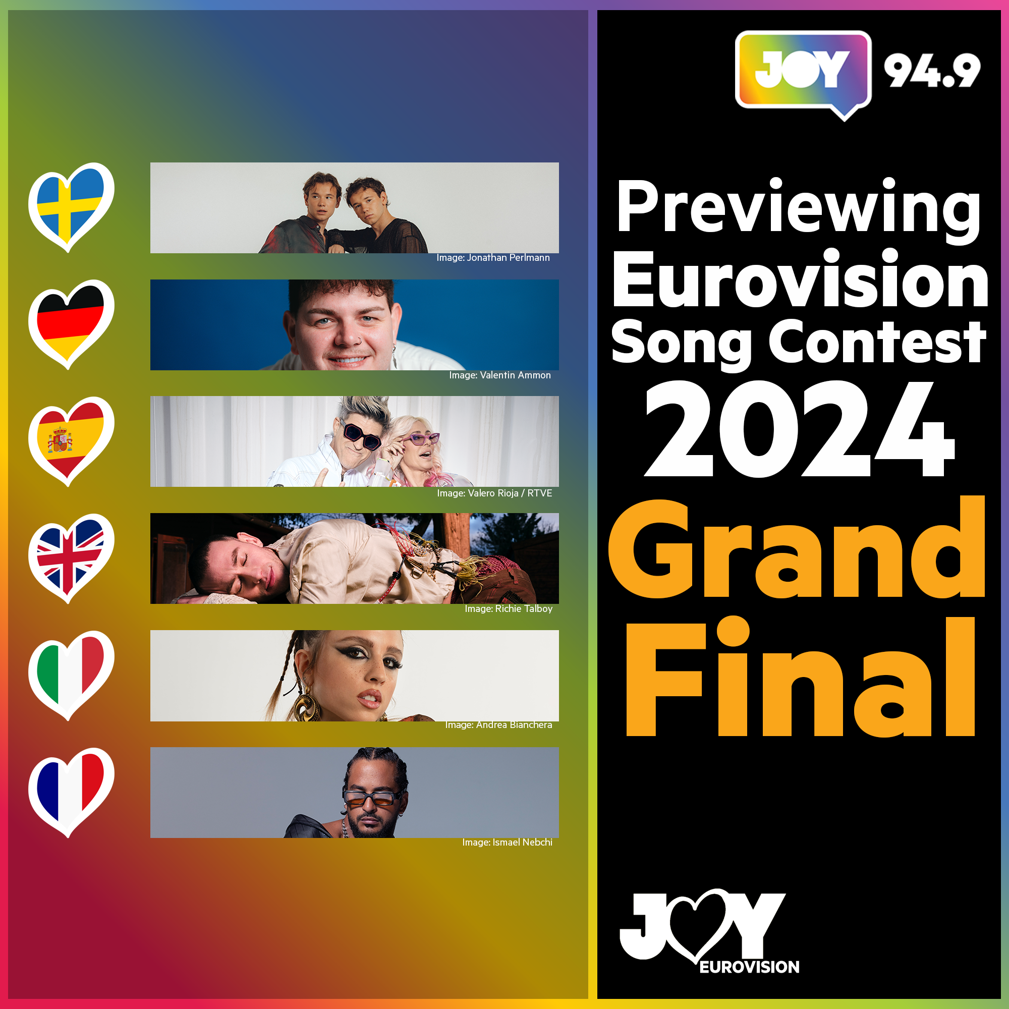 Previewing the Eurovision Song Contest 2024 Grand Final