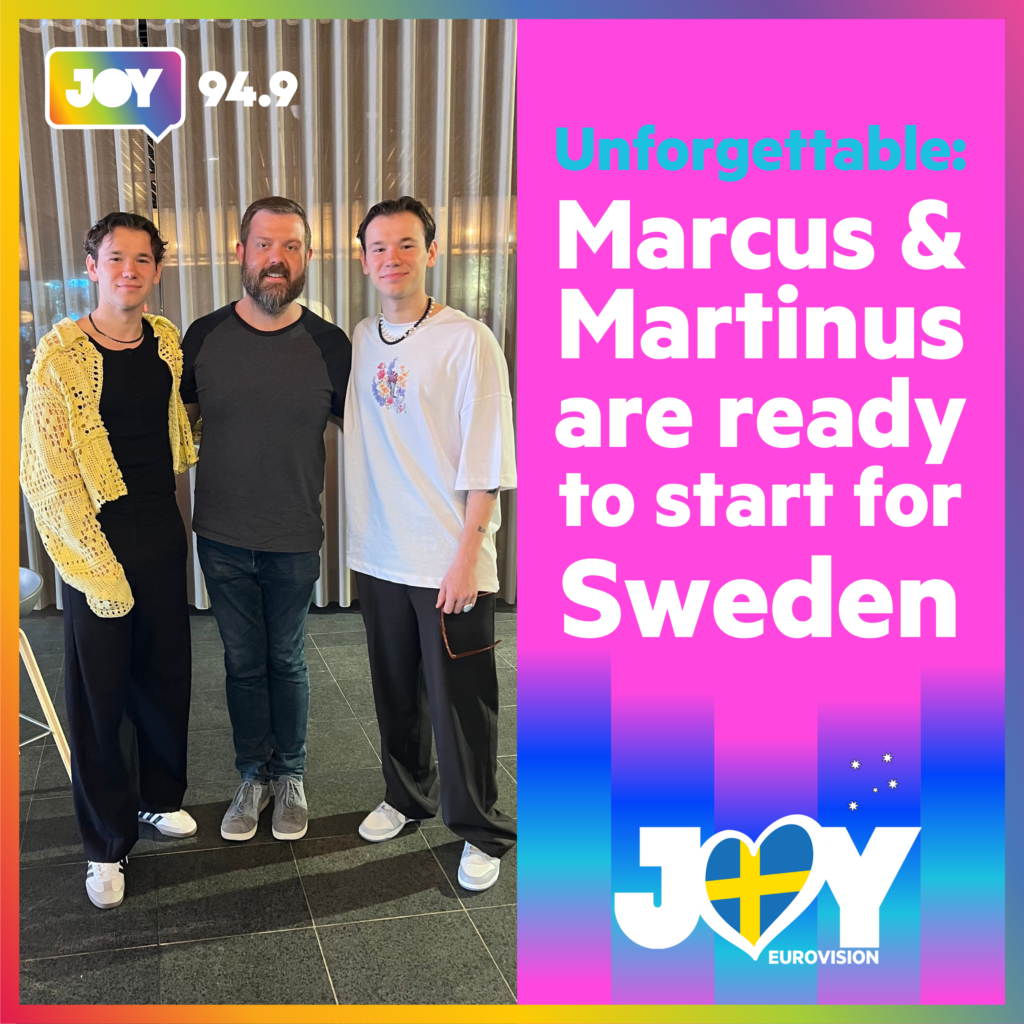 Unforgettable: Marcus And Martinus Are Ready To Start For Sweden | JOY ...