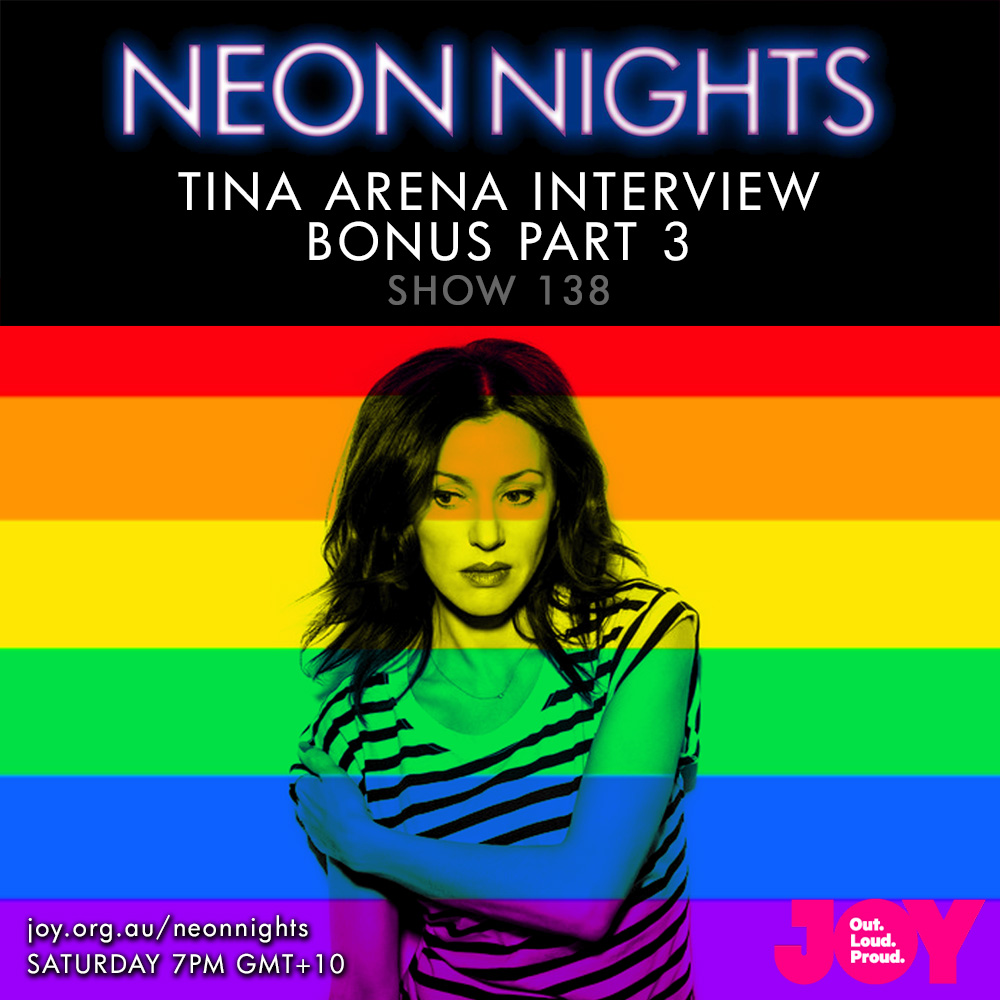 Show 149 – Tina Arena – Interview (Bonus Part 3)