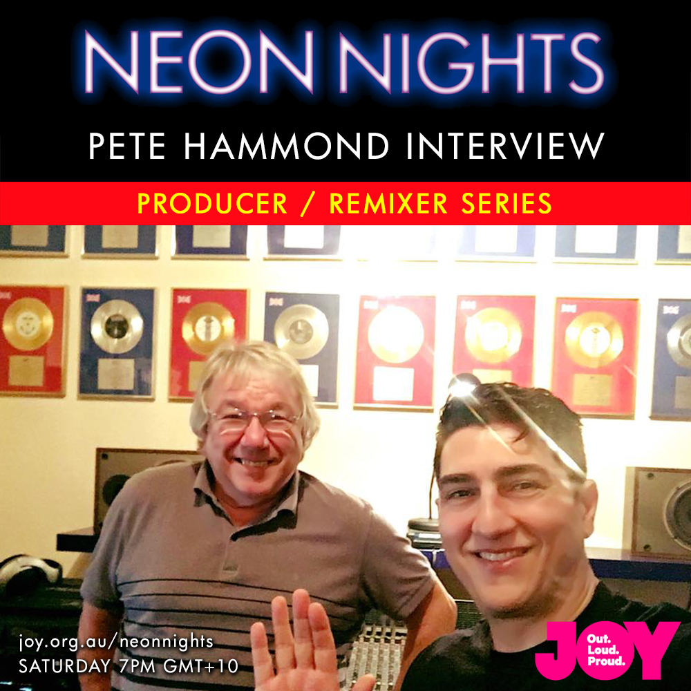 Show 205 – Pete ‘Mixmaster’ Hammond Interviewed by John von Ahlen