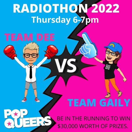 Pop Queers: Ep 76: Radiothon Special