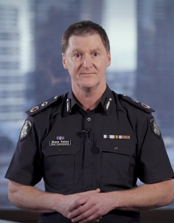 Victoria Police Chief Shane Patton