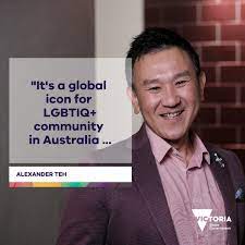 Saturday 16th December, 2023: Alexander Teh, President – Australian GLBTIQ Multicultural Council (AGMC)