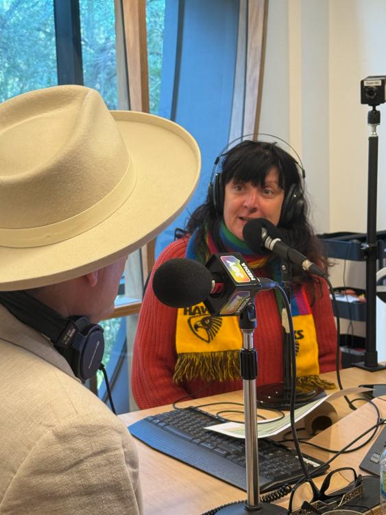 Saturday, 30th August, 2025: Fiona Newton, – host of Chicks Talking Footy, AFL player Mitch Brown Coming Out as Bi – A First for AFL