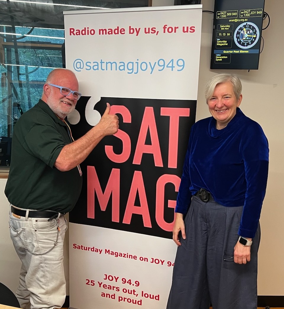 Sat, 8th Nov, 2025: Kathleen Maltzahn, CEO Sexual Assault Services Victoria, New initiative Putting Survivors, Centre of Policy.