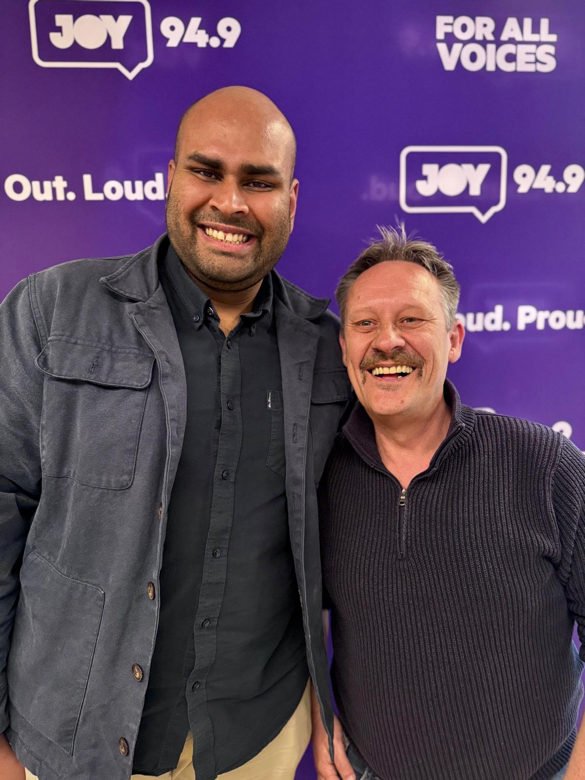 Sat, 8th Nov, 2025: Dr Varun Kommidi, GP – Prahran Market Clinic; Richard Keane, CEO, Living Positive, PREP, World AIDS Day.