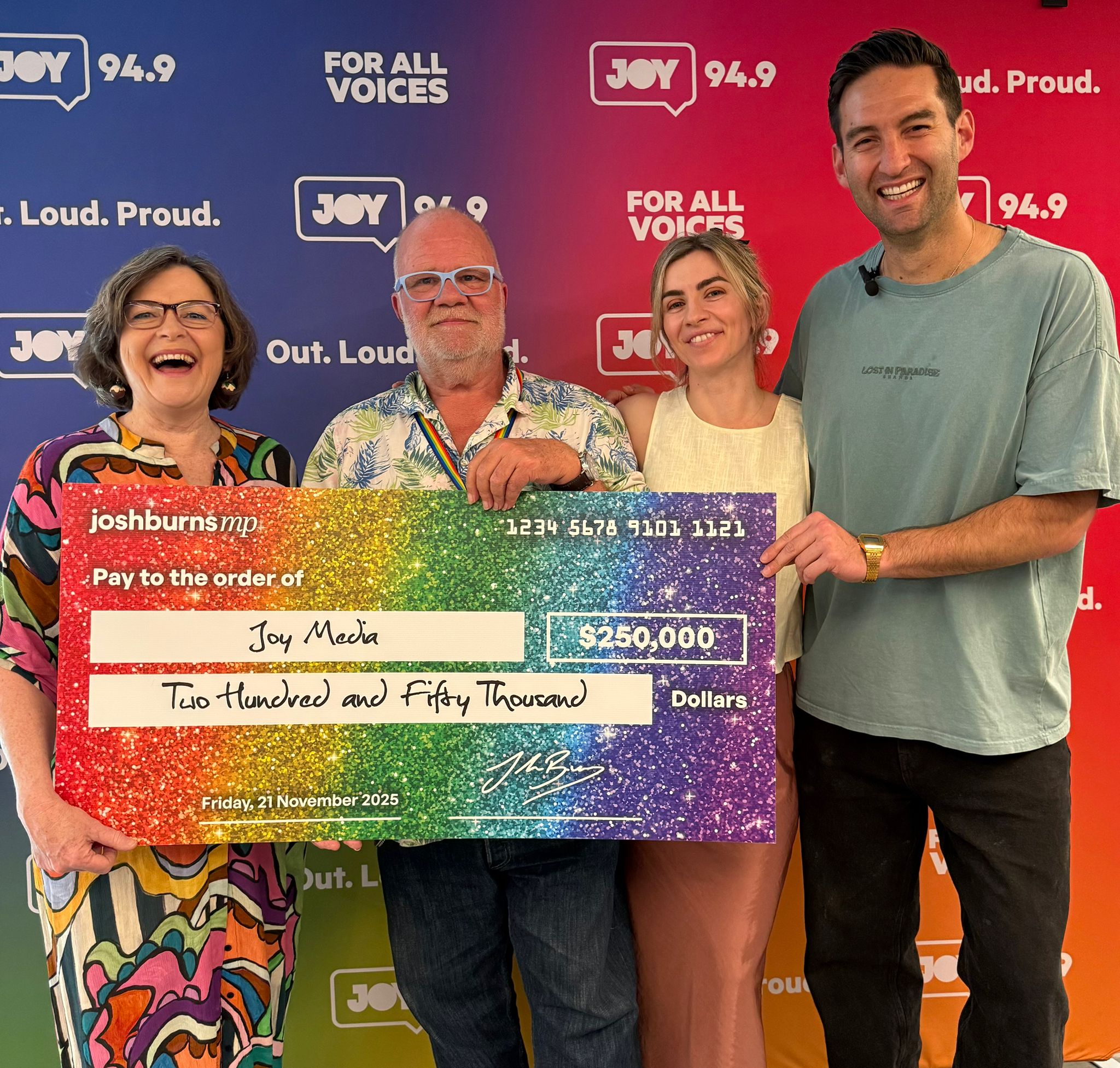 Sat, 13th, Dec, 2025: Ged Kearney, MP Cooper; Josh Burns MP, McNamara; Peter Khalil MP, Wills: Special Announcement