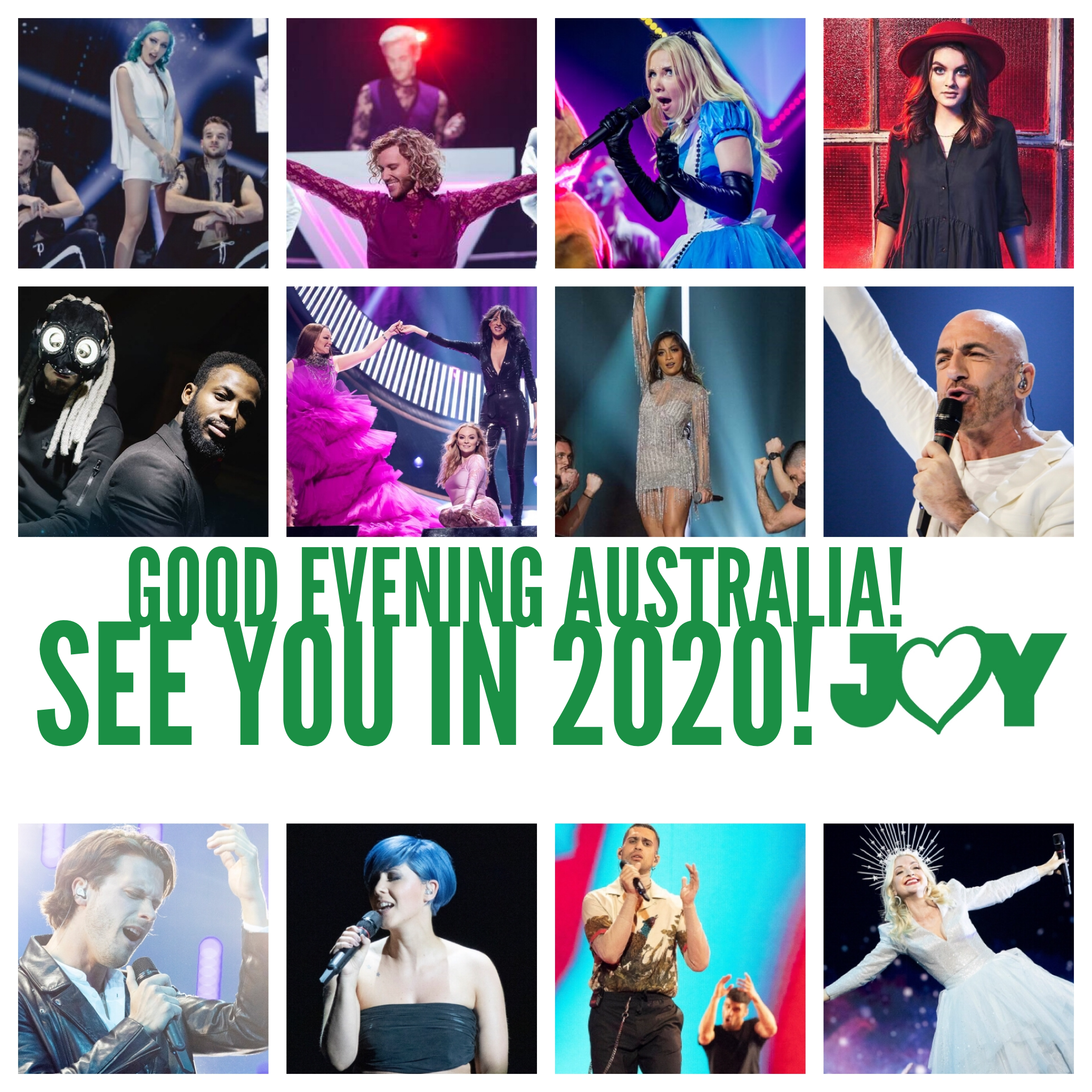 Good evening Australia! See you in the Netherlands next year!