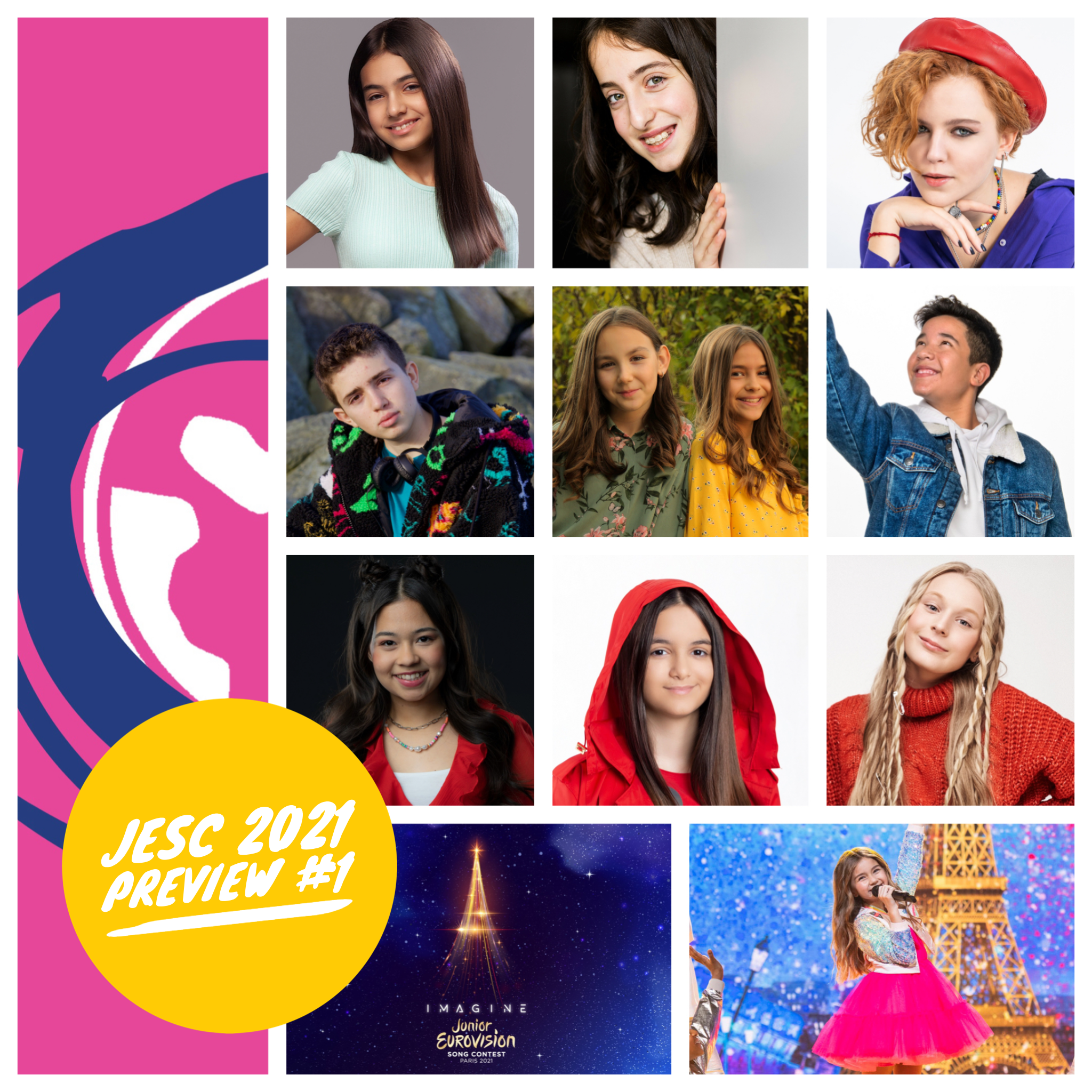 Junior Eurovision Song Contest 2021 Preview #1