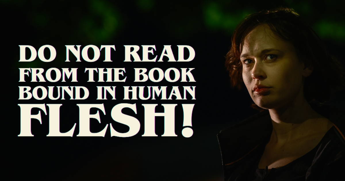 Spoken Word Episode 54:  Steven Boltz,  Do NOT Read from the Book Bound in Human FLESH! Film Crowd Sourcing.