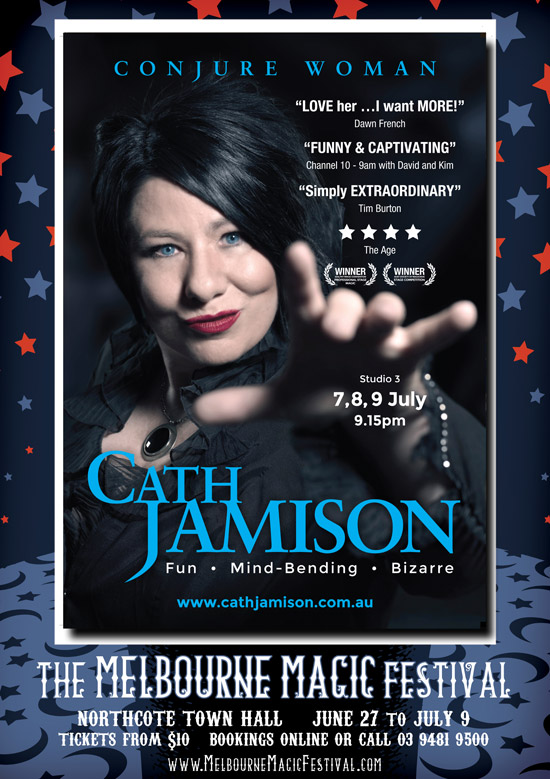 Cath Jamison, Magician & Mentalist – Melbourne Magic Festival