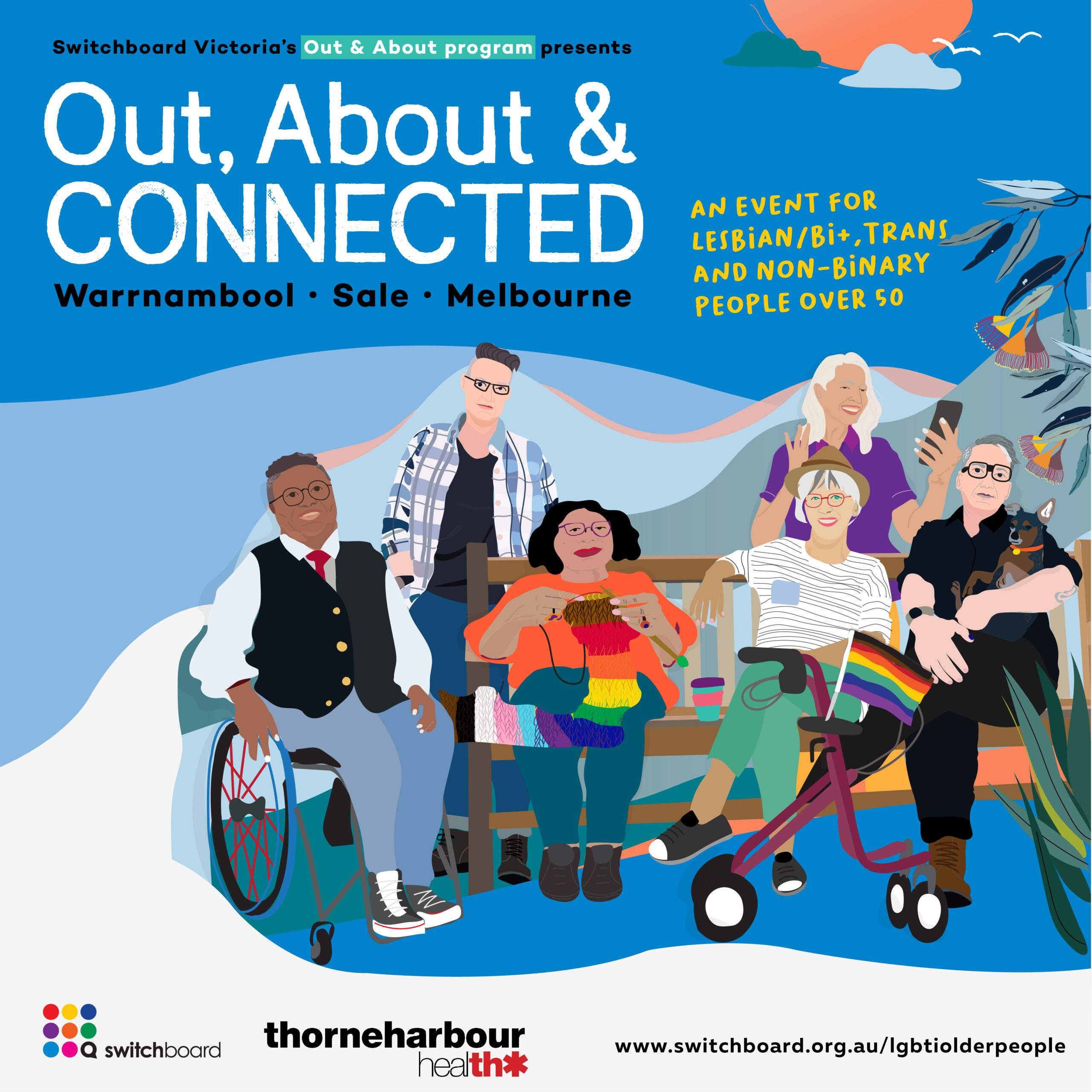 Out, About and Connected ONLINE 2021