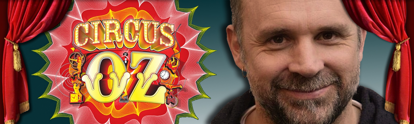 Circus Oz Artistic Director – Mike Finch takes one last bow.