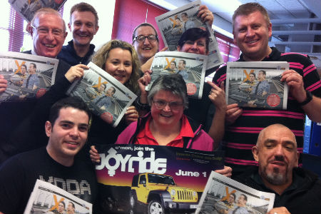 JOY 94.9’s Radiothon Hits Front Page of Melbourne’s MX