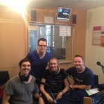 Todd & Tegan from Monash Student Union with Glen and Michael