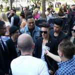 Interviewing the members of Justice Crew
