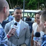 With Guy Sebastian and his wife Jules