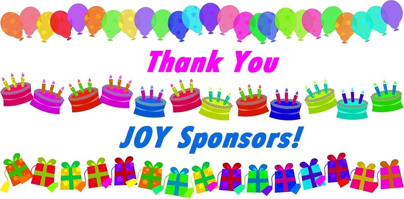 Our 21st Birthday Sponsors, we thank you!