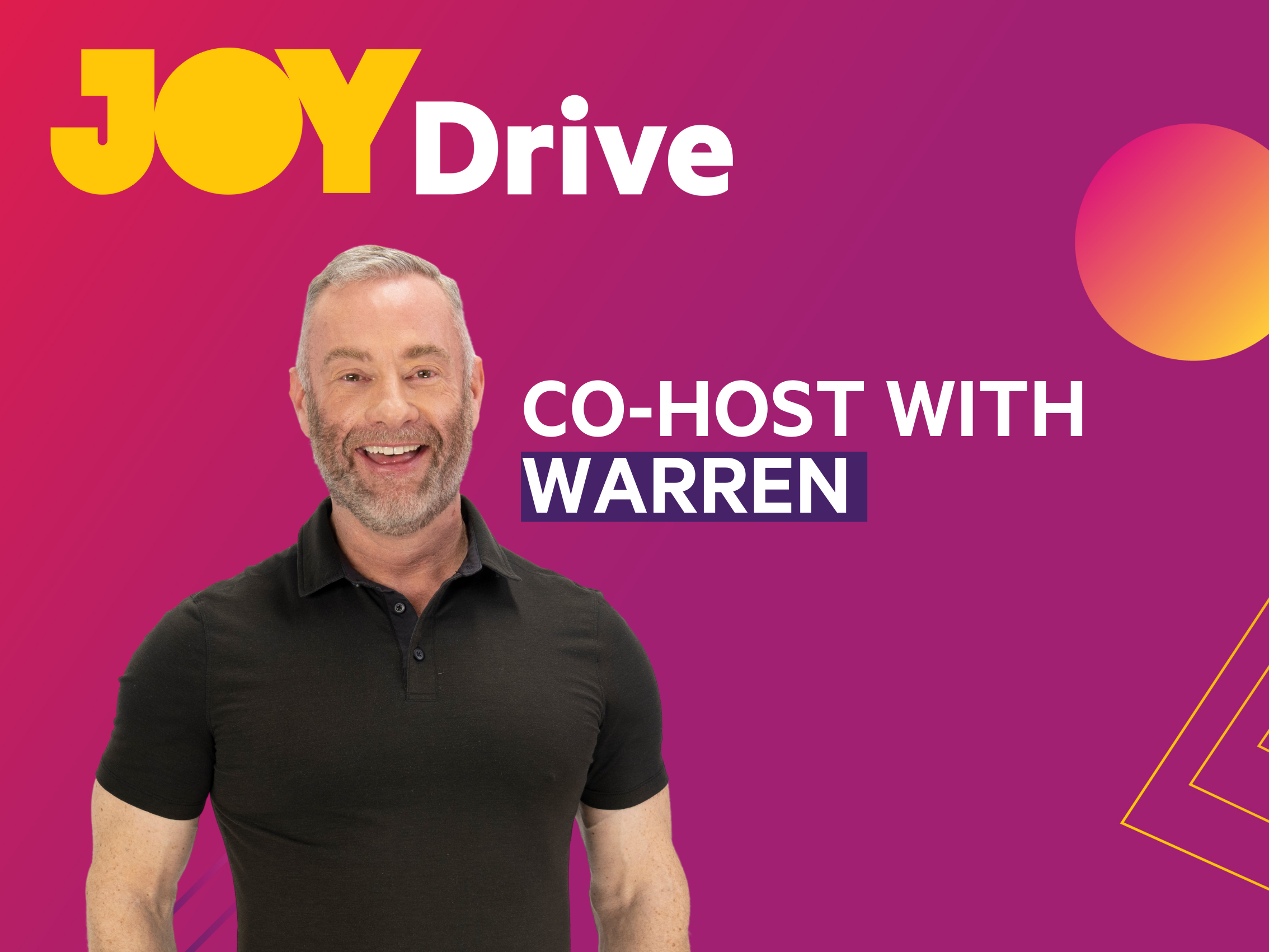JOY is looking for a new Drive Co-Host!