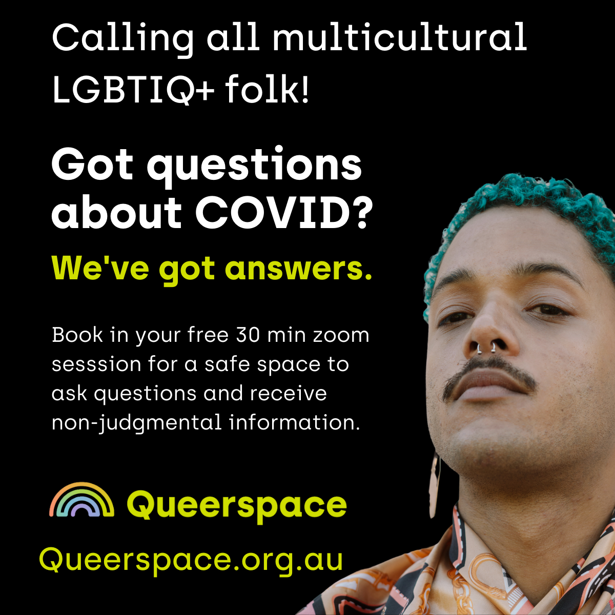 Vaccine Info Sessions for Multicultural LGBTIQ+ Communities