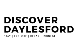 Discover Daylesford logo, stay, Explore, Relax, Indulge